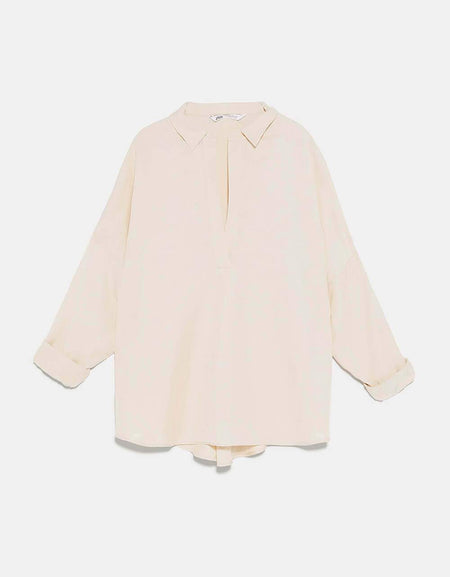 Pocket linen shirt
